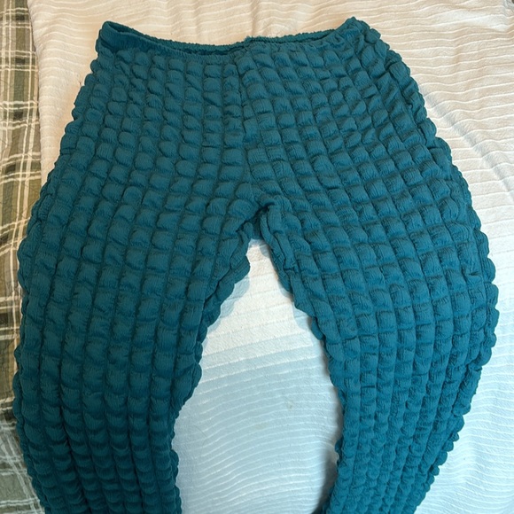 blue stretchy flared statement peice - Picture 5 of 5